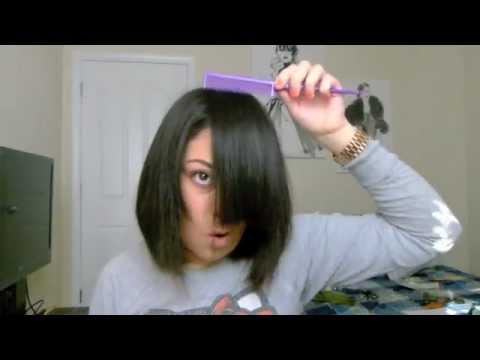 From Poofy Hair To Sleek Shiny Hair Before And After Youtube