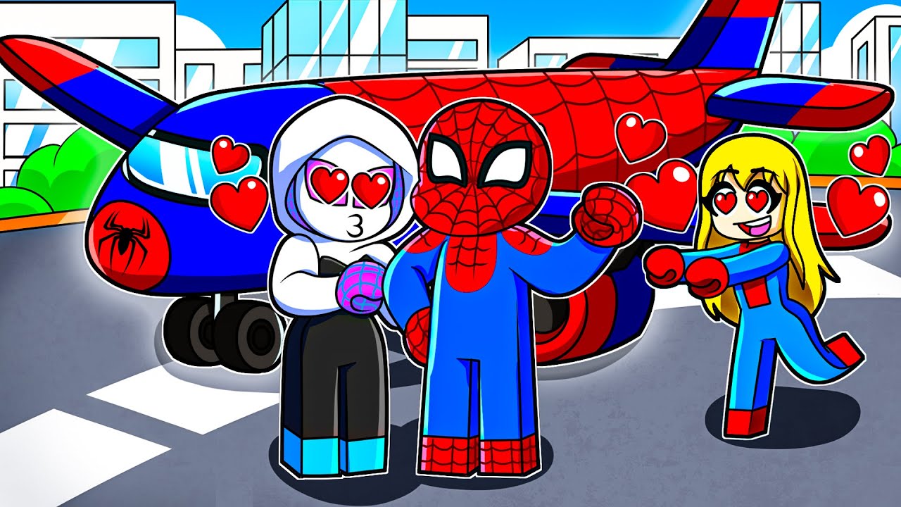 Rizzing Girls With The New $50,000,000 SPIDERMAN PRIVATE JET In Roblox Driving Empire!