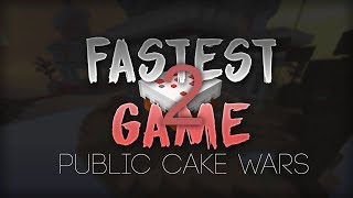 [World Record] Cake Wars Fastest Game | 58.0 Seconds