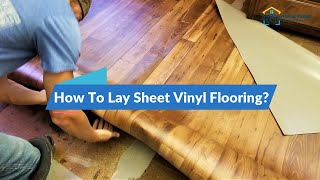 How To Lay Sheet Vinyl Flooring (How to Installation) 2023 Full Guide Video #Vinyl Flooring screenshot 5