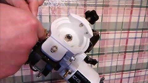 Install DEC motor on CG-4 Mount