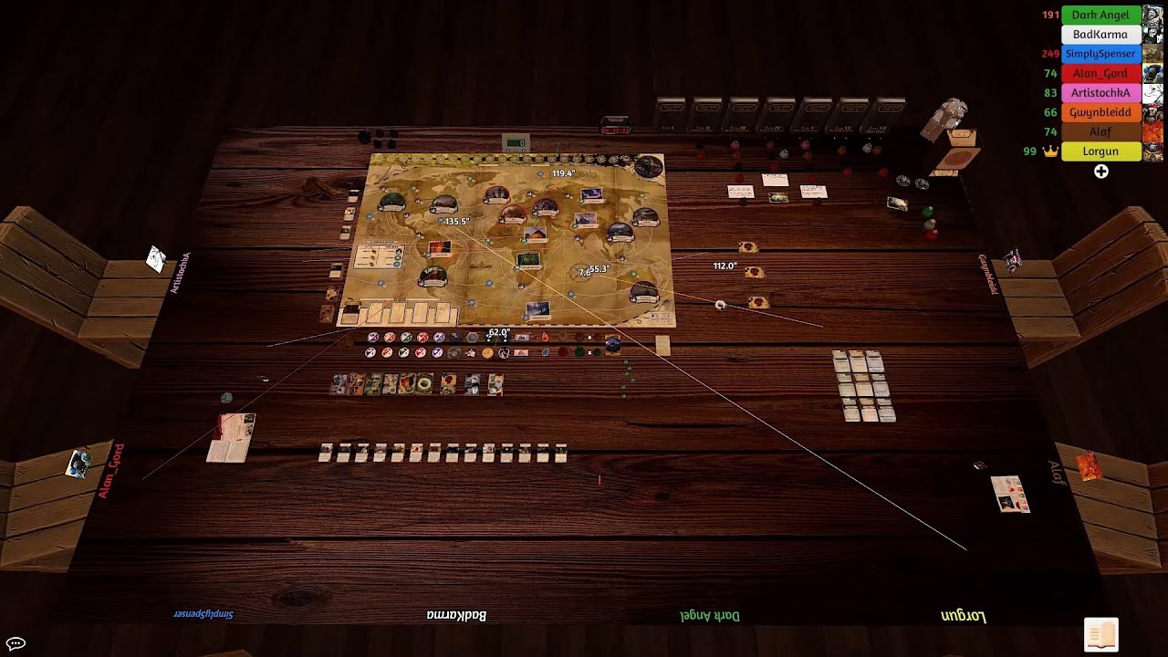 Tabletop Simulator Ачивка "Laser Light Show" YouTube