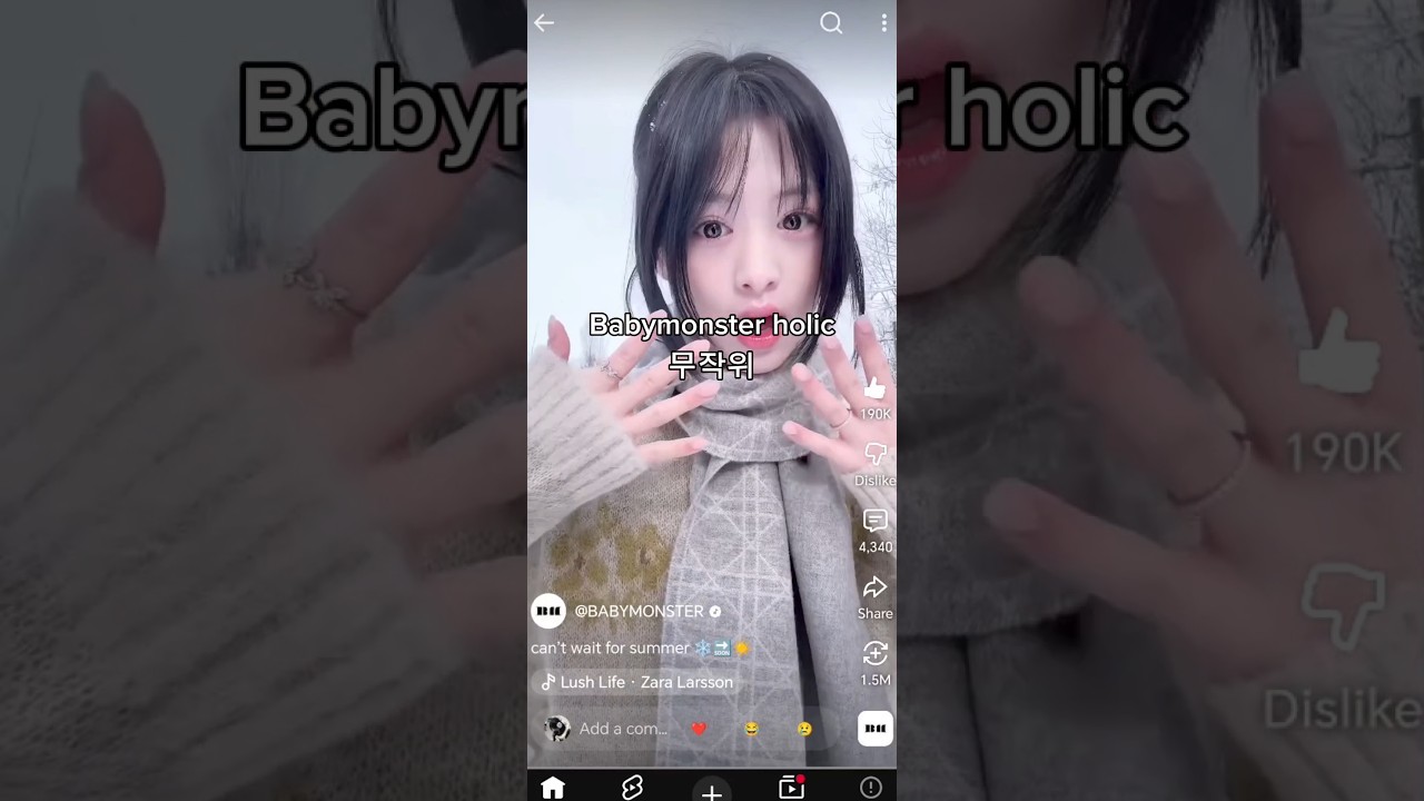 무작위😉౨ৎ #fyp #babymonster #monstiez @BABYMONSTER ˚₊·—̳͟͞͞♡