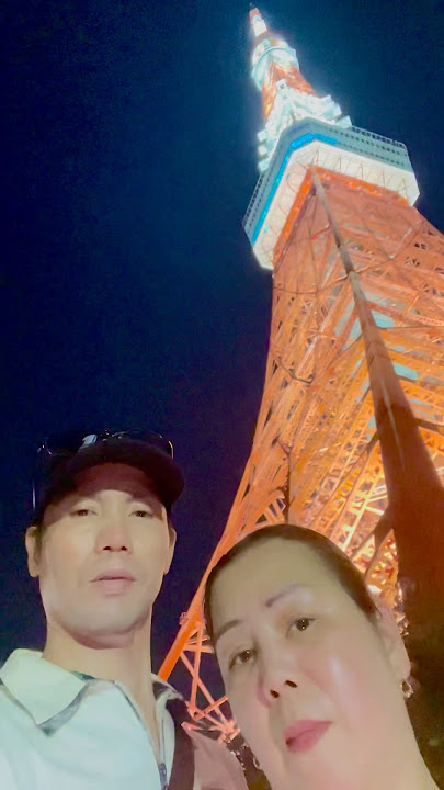 Night view tokyo tower#shorts #adventure