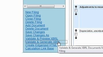 SmartXBRL: Fixing Validation Errors