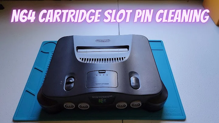 How to Clean the Cartridge Slot of a Nintendo 64 Console