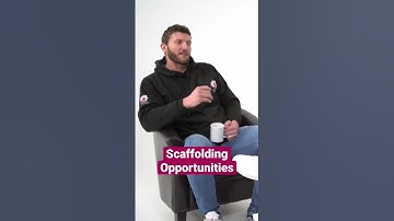 Scaffolding progression opportunities! #construction #scaffolding #apprentice #career