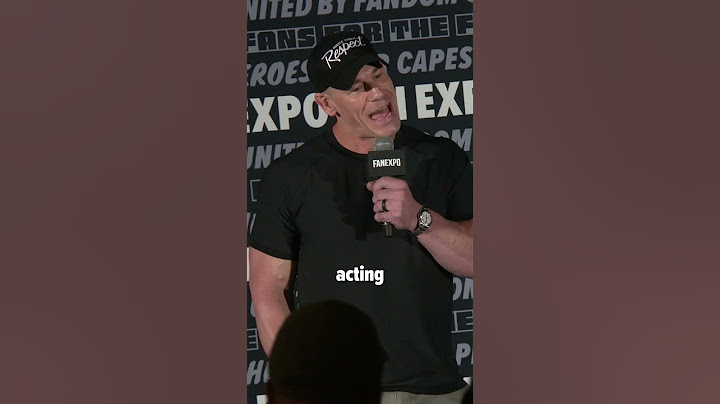 Acting Hurts More | John Cena