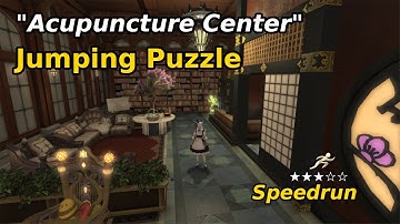 FFXIV - "Acupuncture Center" Jumping Puzzle Speedrun