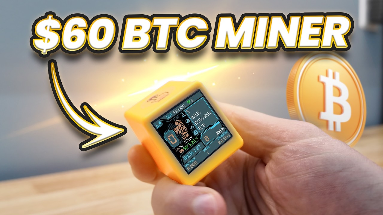 $60 Tiny Bitcoin Miner