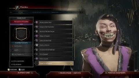 Mortal Kombat 11 New Mileena Secret Brutality You can only Do If you have Squared Up Augment
