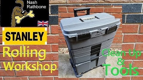 Stanley Rolling Workshop Clean Up & Tools