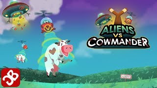 Aliens VS Cowmander - iOS/Android - Gameplay Video screenshot 1