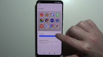Poco X7 Pro - How to Make Icons Bigger or Smaller