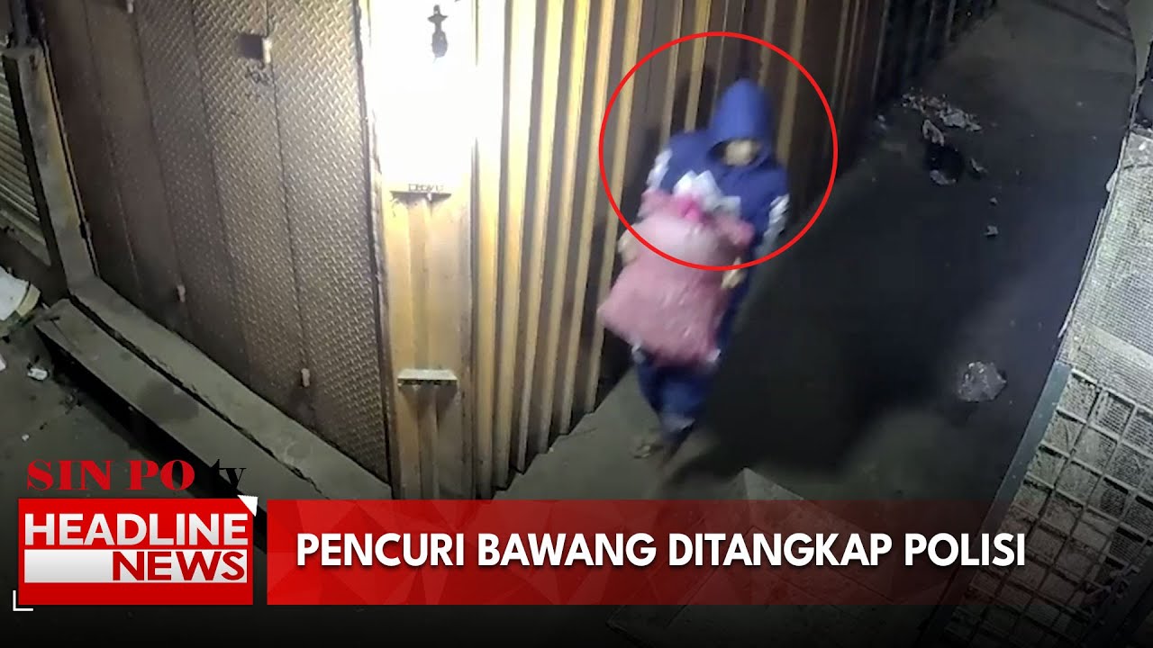 Pencuri Bawang Pasar Kramat Jati Ditangkap Polisi