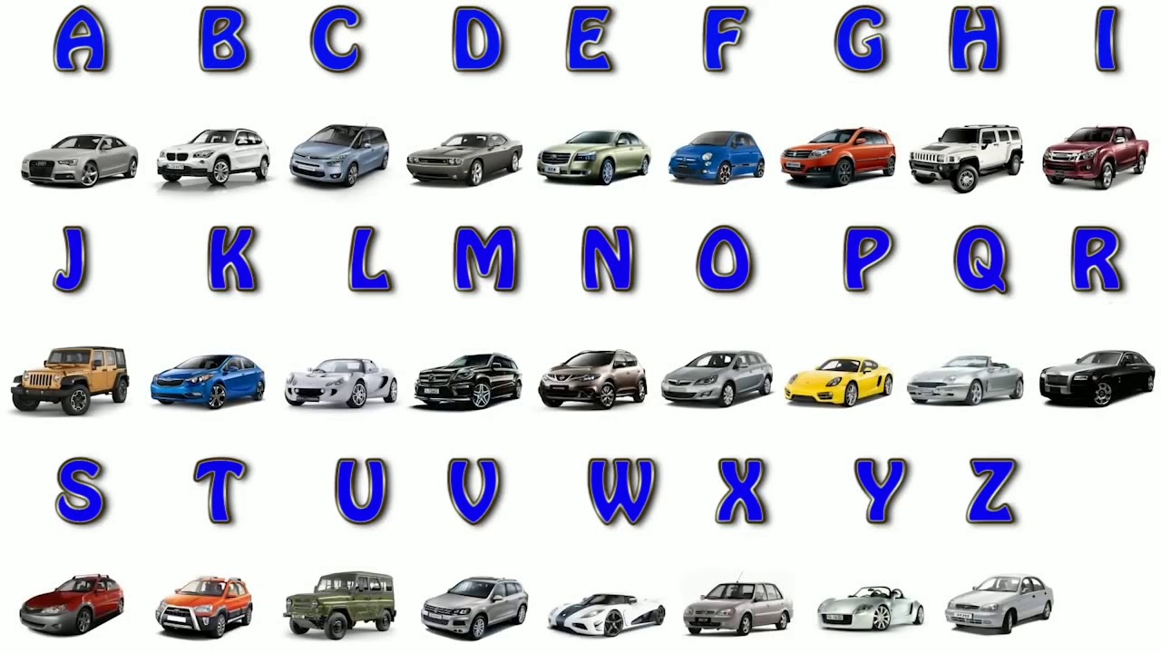 Сколько н машины. Машина а спереди марка буква т. Машинки марки. Машина на букву и. Машины по алфавиту.