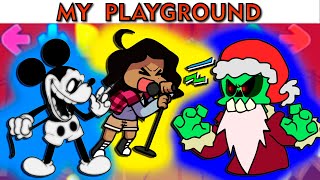 FNF Character Test | Gameplay VS My Playground | Part 1