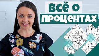 Всё о процентах | Как решать задачи с процентами | Мир Математика