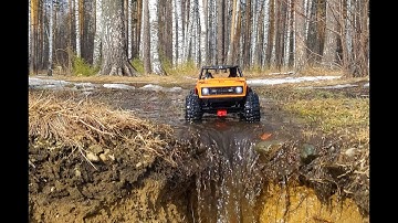 Spring OFF-Road, Axial Wraith 1.9 and Jeep Rubicon, RC 1:10