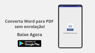 Demonstração do App Word2PDF