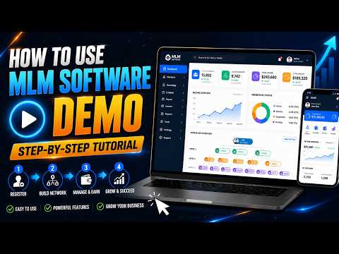 How to Use MLM Software Demo | Step-by-Step Tutorial