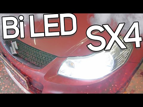 Bi LED оптика в Suzuki SX4