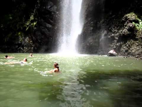 Swimming at Kauai's Secret Falls, April 30, 2012 - YouTube
