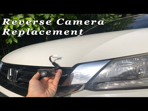 Honda Accord CR2 2013 – 2017. How to replace Reverse Rear view camera.