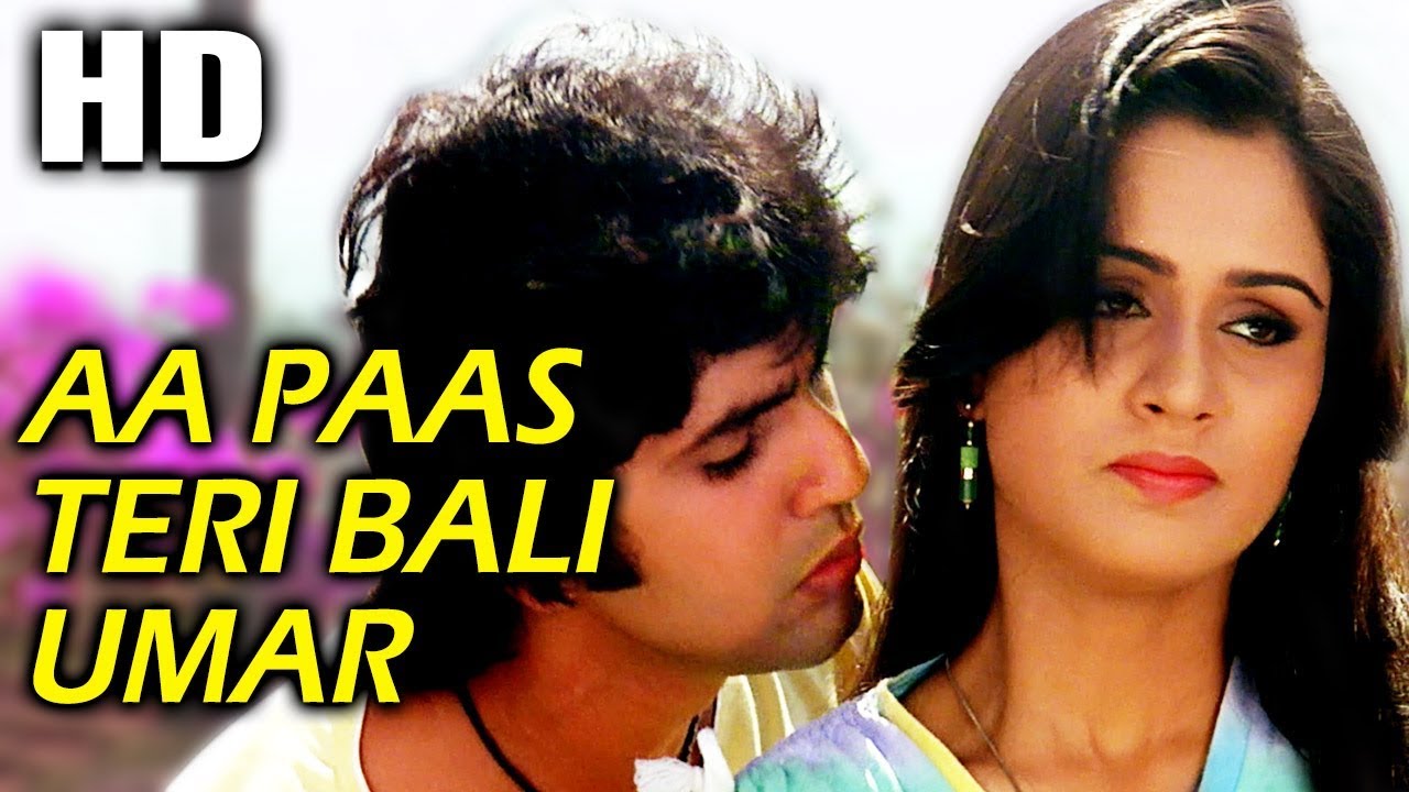 Aa Paas Teri Bali Umar  Amit Kumar  Lovers 1983 Songs  Kumar Gaurav Padmini Kolhapure