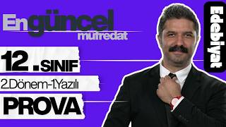 12.Sinif 2.Dönem - 1.Yazılı Provası Türk Dili Ve Edebiyatı Dersi Rüştü Hoca