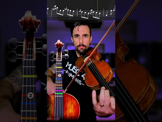 Paganini - La Campanella Violin Tutorial with Sheet Music and Violin Tabs class=