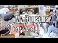 😵 MESSY HOUSE TRANSFORMATION!! :: COMPLETE DISASTER CLEAN WITH ME 2020 :: HUGE CLEANING MOTIVATION