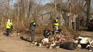 Massive clean-up effort underway after illegal dumping in Detroit