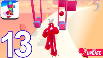 Blob Runner 3D Part 13 Level 141 - 153 New Update - Gameplay (android, iOS) by Zynga