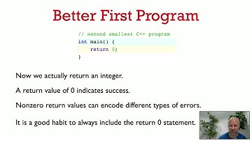 31251 Lec 1.1: C++ Hello World