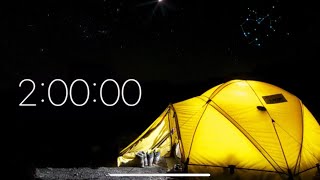 2 Hour Timer - Camping Under the Stars (Night Ambience)