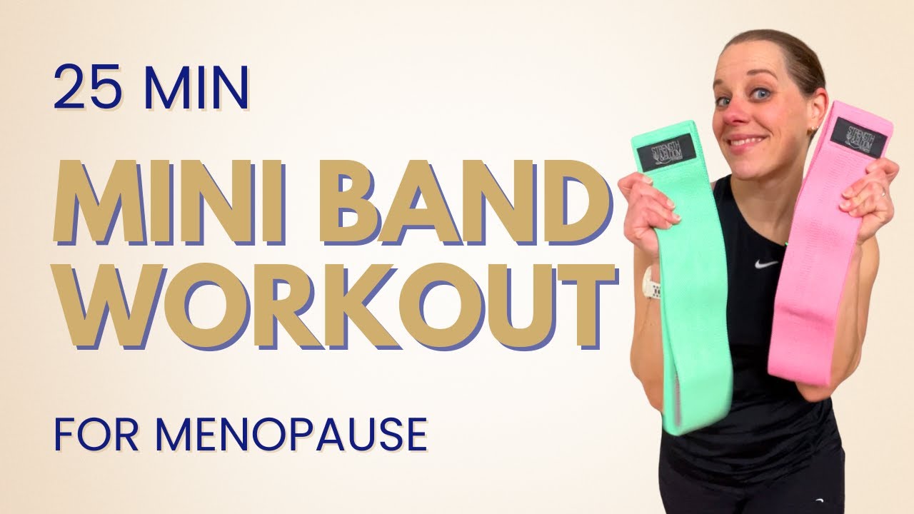 Strength Without Weights | 25 Min Resistance Band Workout | Menopause