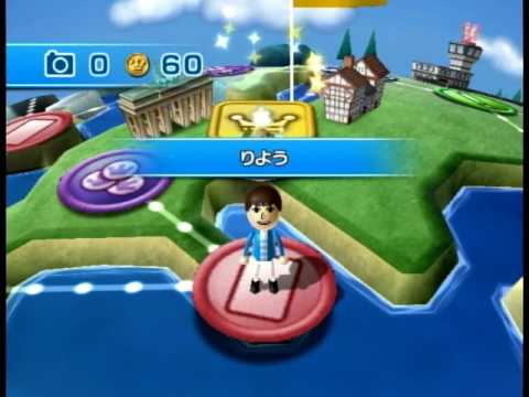 Wii Party 海外旅行ゲーム Overseas Travel Games カナダを取った