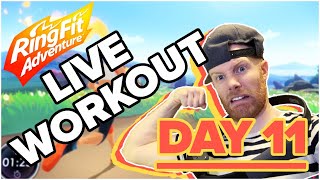 Day 11 Ring Fit Adventure Live Workout