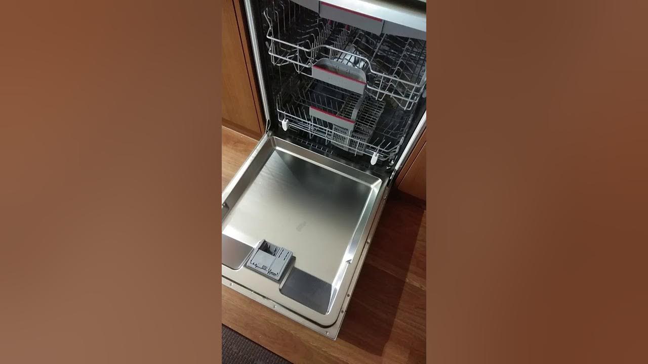Bosch Series 6 Dishwasher installation YouTube
