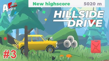 🤟RECORD 5020m - Hillside Drive Racing / Gameplay #3 (Android, iOS)