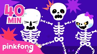 Bebê Tubarão Fantasma e mais canções de Halloween | + Compilação | Pinkfong Canções para crianças