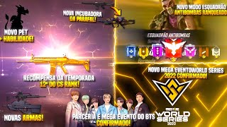 VAZOU TUDO! NOVO ESQUADRÃO ANTIBOMBA RANK, MEGA EVENTO E PARCERIA BTS, INCUBADORA PARAFAL, AR E MAIS