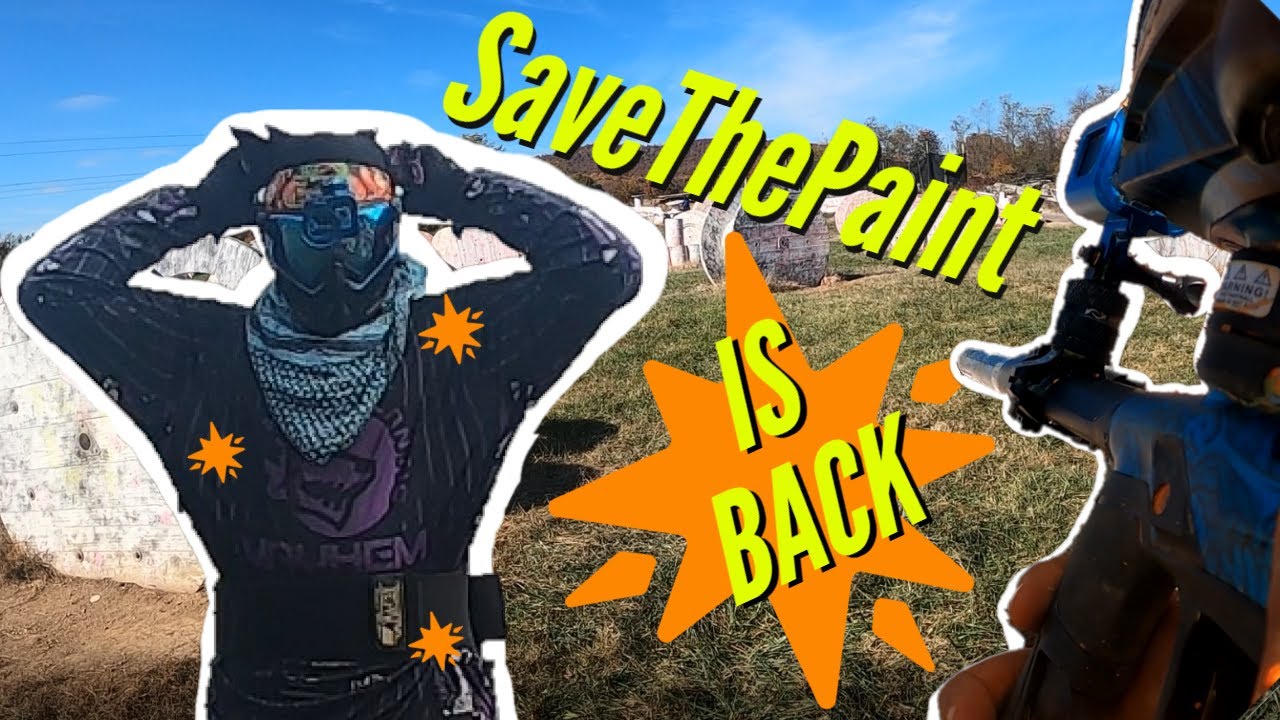 SaveThePaint is back! I still got it after two years! Pevs Paintball