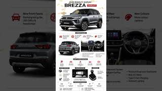 Maruti Suzuki Brezza Facelift Leaked! Underbody CNG, ADAS & More