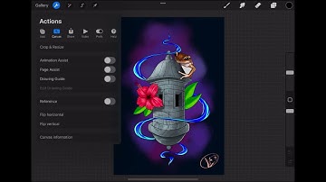 Exporting Procreate to Photoshop with Layers
