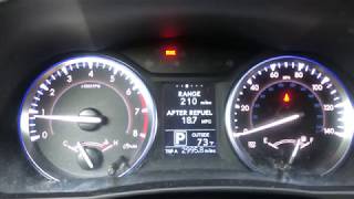 2015 Toyota Highlander Maintenance Light RESET