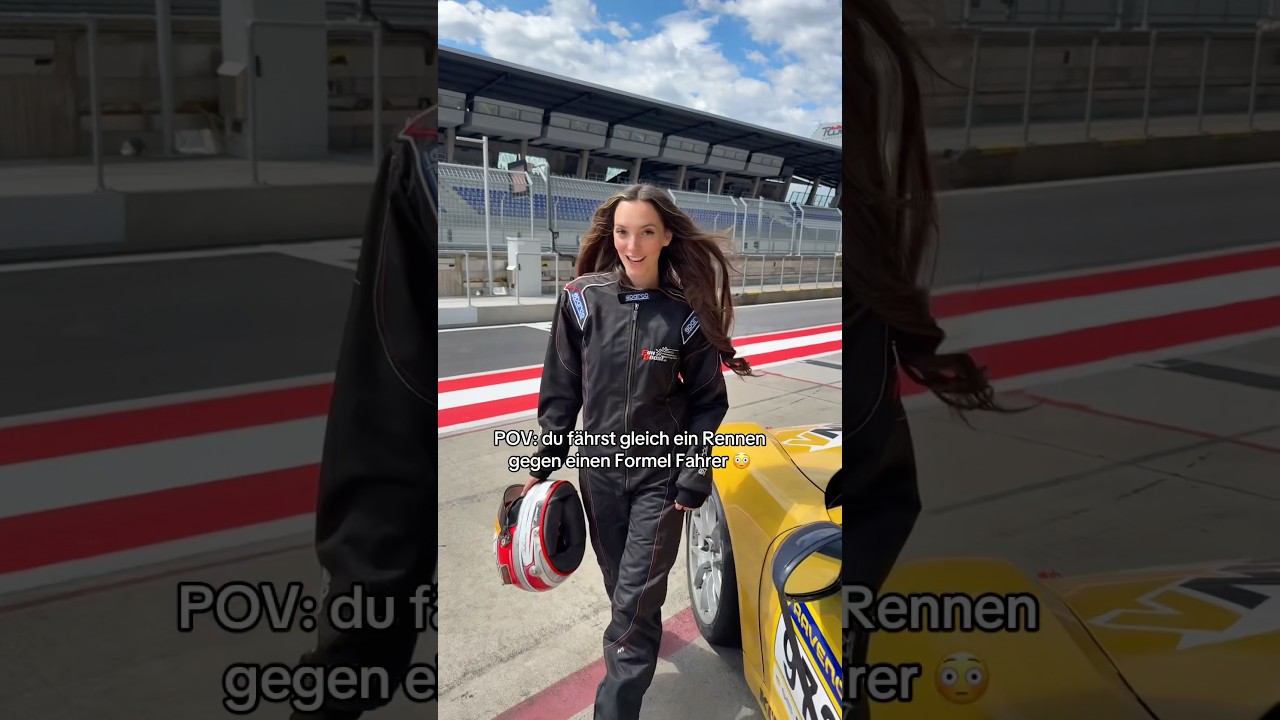 Ich fahre ein RENNEN GEGEN einen FORMEL FAHRER 😳🏎️