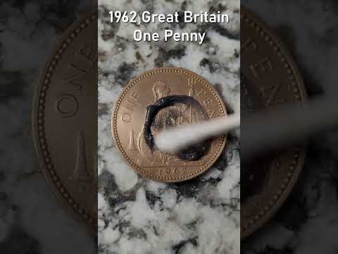 1962 Great Britain | One Penny | Cleaning U0026 Polishing