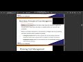ITPM | Lecture 3 | Project Cost Management